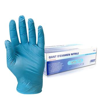 Gants nitril non poudrés